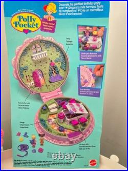 Vintage Polly Pocket Bluebird 1994 Birthday Surprise Compact Almost Complete