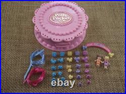 Vintage Polly Pocket Bluebird 1994 Birthday Surprise Compact Complete