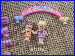 Vintage Polly Pocket Bluebird 1994 Birthday Surprise Compact Complete