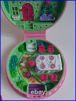 Vintage Polly Pocket Bluebird 1994 Birthday Surprise Compact Set 100% Complete