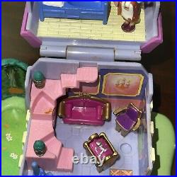 Vintage Polly Pocket Bluebird 1995 Disney Cinderella Stepmother's House 3 Dolls