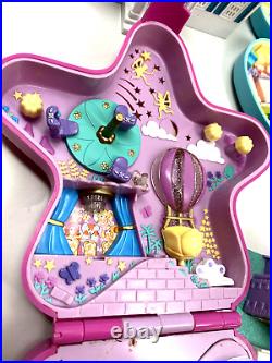 Vintage Polly Pocket Bluebird 90s Playset Compact Doll House Figure 1990s Lot #2