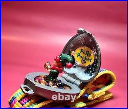 Vintage Polly Pocket Bluebird Christmas Custom Made Hand Painted