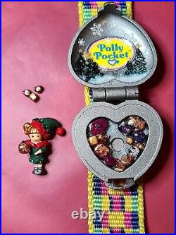 Vintage Polly Pocket Bluebird Christmas Custom Made Hand Painted