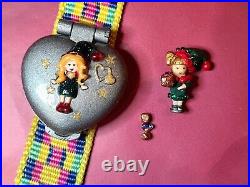 Vintage Polly Pocket Bluebird Christmas Custom Made Hand Painted