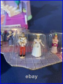 Vintage Polly Pocket Bluebird Cinderella Enchanted Castle Complete Works