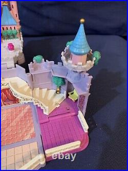 Vintage Polly Pocket Bluebird Cinderella Enchanted Castle Complete Works