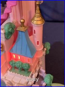 Vintage Polly Pocket Bluebird Cinderella Enchanted Castle Complete Works