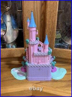 Vintage Polly Pocket Bluebird Cinderella Enchanted Castle Complete Works