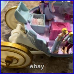 Vintage Polly Pocket Bluebird Cinderella Royal Carriage Playset Complete