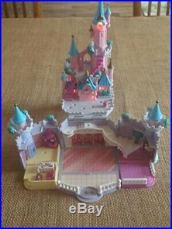 Vintage Polly Pocket Bluebird Cinderella's Enchanted Castle Set Complete