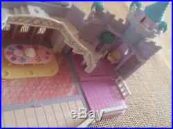 Vintage Polly Pocket Bluebird Cinderella's Enchanted Castle Set Complete