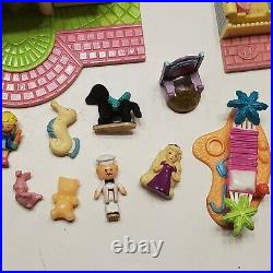 Vintage Polly Pocket Bluebird Compact Lot Of 9 With 17 Figures 1993 1994 1995