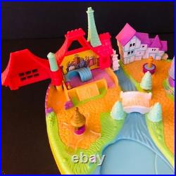 Vintage Polly Pocket Bluebird Disney Beauty & The Beast Castle Set With Figures