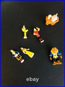 Vintage Polly Pocket Bluebird Disney Beauty & The Beast Castle Set With Figures