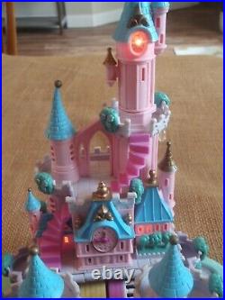 Vintage Polly Pocket Bluebird Disney Cinderella's Enchanted Castle Complete U2