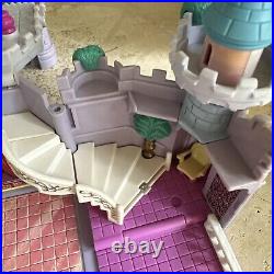 Vintage Polly Pocket Bluebird Disney Cinderella's Enchanted Castle With6 FigHorse