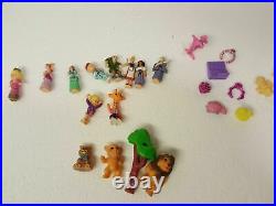 Vintage Polly Pocket Bluebird Lot Houses Compacts Figures 1989