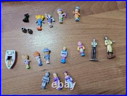 Vintage Polly Pocket Bluebird Mixed Lot Castle Playsets Figures Pretty Pixies