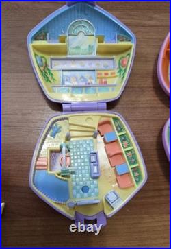 Vintage Polly Pocket Bluebird Mixed Lot Castle Playsets Figures Pretty Pixies