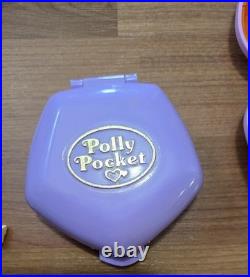 Vintage Polly Pocket Bluebird Mixed Lot Castle Playsets Figures Pretty Pixies
