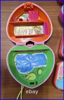 Vintage Polly Pocket Bluebird Mixed Lot Castle Playsets Figures Pretty Pixies