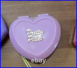 Vintage Polly Pocket Bluebird Mixed Lot Castle Playsets Figures Pretty Pixies