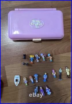 Vintage Polly Pocket Bluebird Mixed Lot Castle Playsets Figures Pretty Pixies