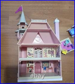 Vintage Polly Pocket Bluebird Mixed Lot Castle Playsets Figures Pretty Pixies