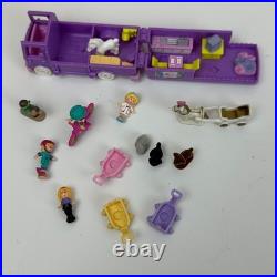 Vintage Polly Pocket Bluebird Toys 80-90s Stable on the go Lot Figures on the go