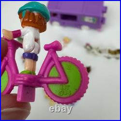 Vintage Polly Pocket Bluebird Toys 80-90s Stable on the go Lot Figures on the go