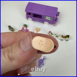 Vintage Polly Pocket Bluebird Toys 80-90s Stable on the go Lot Figures on the go