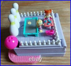 Vintage Polly Pocket Bowling Alley 1996. 100% Complete. Very Rare
