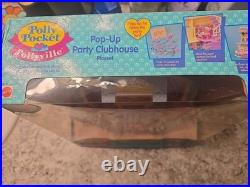 Vintage Polly Pocket CLUBHOUSE Pop Up POLLYVILLE Bluebird 1995 NIB