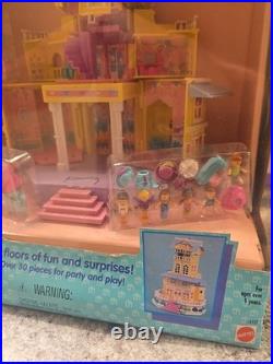 Vintage Polly Pocket CLUBHOUSE Pop Up POLLYVILLE Bluebird 1995 NIB