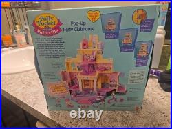 Vintage Polly Pocket CLUBHOUSE Pop Up POLLYVILLE Bluebird 1995 NIB