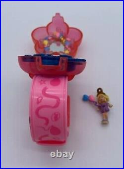Vintage Polly Pocket Carnival Queen 1996 Wristband with Figure