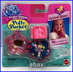 Vintage Polly Pocket Carnival Queen NIP 1996 Mattel Bluebird