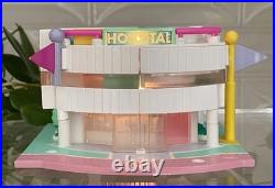 Vintage Polly Pocket Children's Hospital COMPLETE Set Bluebird 1995