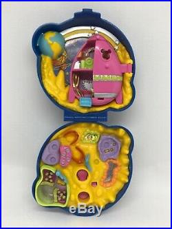 Vintage Polly Pocket Disney 3D ALADDIN & JASMIN PLAYCASE 100% Complete