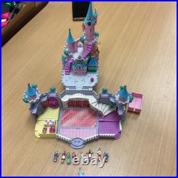 Vintage Polly Pocket Disney Cinderella Castle 1995 Bluebird 7Figures