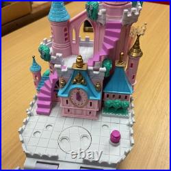 Vintage Polly Pocket Disney Cinderella Castle 1995 Bluebird 7Figures