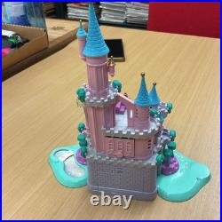 Vintage Polly Pocket Disney Cinderella Castle 1995 Bluebird 7Figures