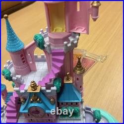 Vintage Polly Pocket Disney Cinderella Castle 1995 Bluebird 7Figures