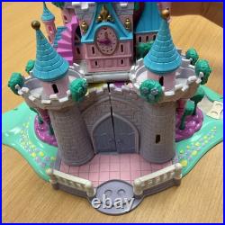 Vintage Polly Pocket Disney Cinderella Castle 1995 Bluebird 7Figures