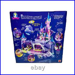 Vintage Polly Pocket Disney Cinderella Enchanted Castle 1995 Bluebird Lights Up