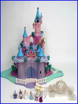 Vintage Polly Pocket Disney Cinderella Enchanted Castle 1995 Bluebird carriage