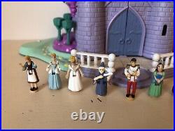 Vintage Polly Pocket Disney Cinderellas Castle Complete With Figures