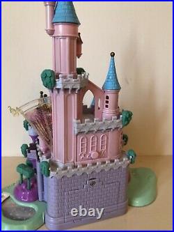 Vintage Polly Pocket Disney Cinderellas Castle Complete With Figures
