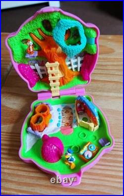 Vintage Polly Pocket Disney Donald With Chip'N Dale 1996 99% Complete Very Rare